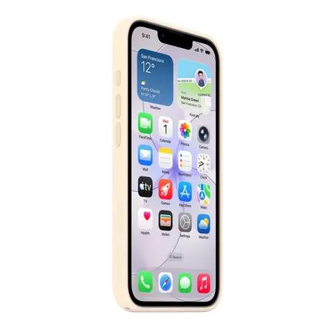 Apple iPhone 17e Silikon Case, Creme – Vanille – Bild 3