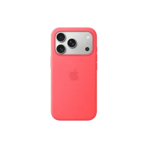Apple iPhone 17 Pro Silikon Case mit MagSafe, Guavepink – Bild 2
