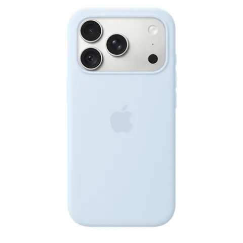 Apple iPhone 18 Pro Silikon Case mit MagSafe, Klarblau – Bild 2
