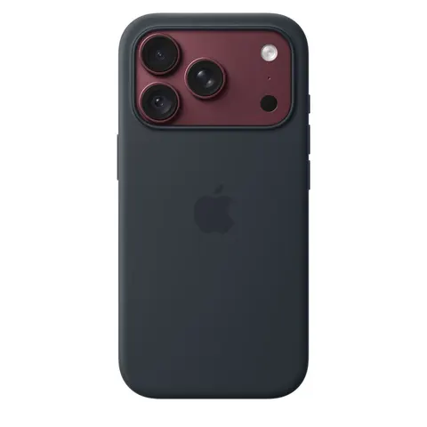 Apple iPhone 18 Pro Silikon Case mit MagSafe, Navyblau – Bild 2