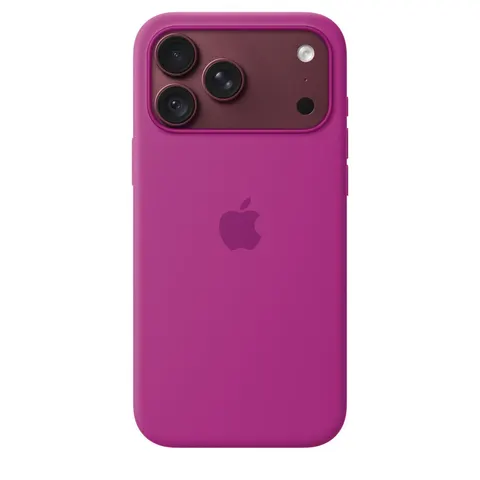 Apple iPhone 18 Pro Max Silikon Case mit MagSafe, Magenta – Bild 2