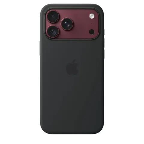 Apple iPhone 18 Pro Max Silikon Case mit MagSafe, Schwarz – Bild 2