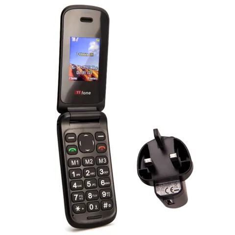 TTfone TT140 - Red / with Mains Charger / No Sim Card – image 3