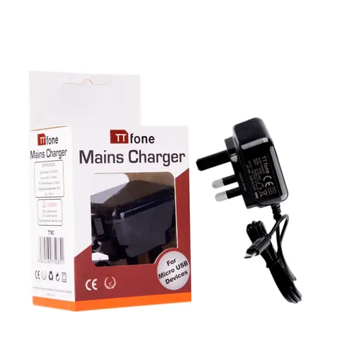 Original Micro USB - Mains Charger for TTfone TT20 – image 2