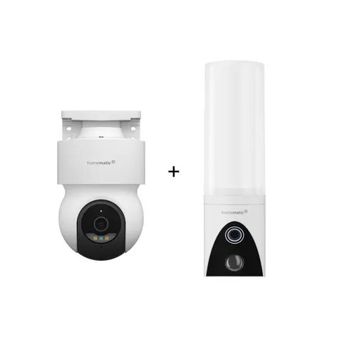Homematic IP Set - mit Außenkamera + Außenlichtkamera – White – Bild 3