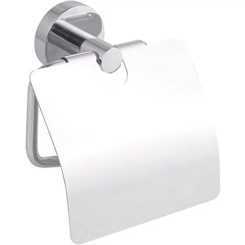 tesa SMOOZ Toilettenpapierhalter mit Deckel – Bild 2