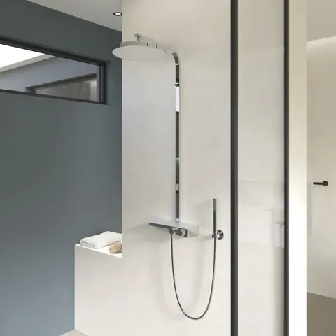 Villeroy & Boch Universal Duschsystem mit Brausethermostat, mit Ablage – Bild 2