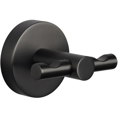 tesa MOON GRAPHITE Doppel-Handtuchhaken – Bild 2