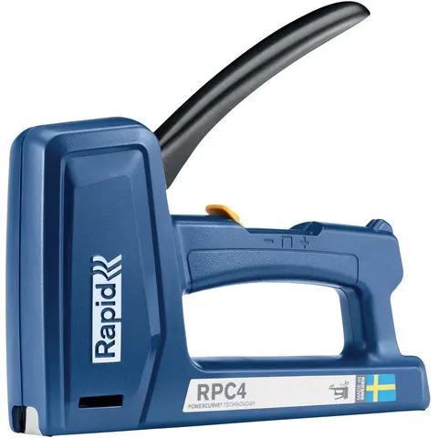 Rapid Handtacker RPC4, blau – Bild 2