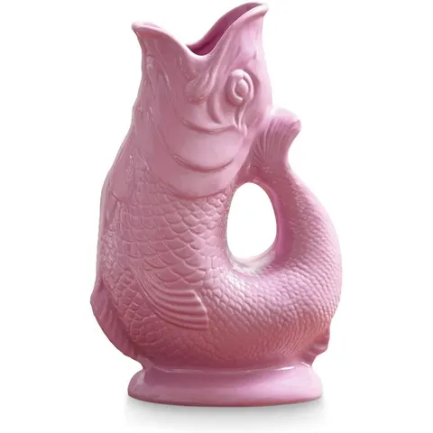 Wade Ceramic Clay Fish Jug 1.2L - Pink – image 2