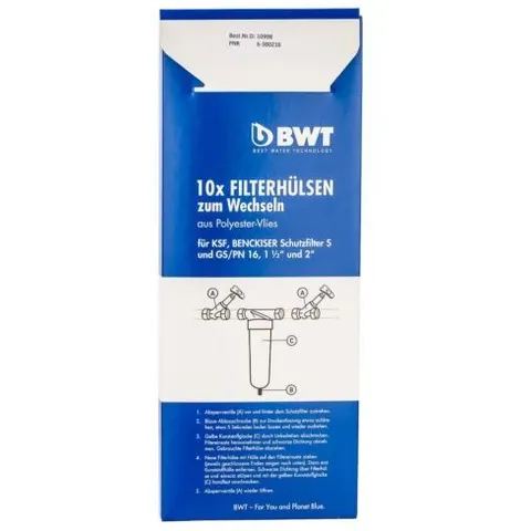 BWT Wechselbox 10998E DN 40/50, mit Ersatz-Filtervlies – Bild 2