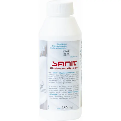 Sanit GlaskeramikReiniger 3018 250 ml, Flasche – Bild 2