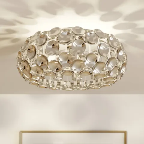 Ceiling Light Reza Lindby, dimmable, Chrome / silver, Hallway, Plastic, Modern, Ceiling Light – image 2