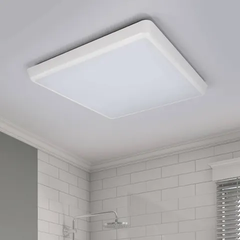 LED Ceiling Light Augustin Arcchio, White / opal, Bathroom, Plastic, Modern, Ceiling Light – 9967012 – image 2