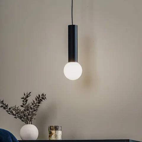 Mist Bathroom Ceiling Simple Pendant Light Metallic Black E14 – image 1