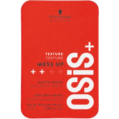 Schwarzkopf Professional Osis+ Mess Up mattirende Paste 100 ml – Bild 2