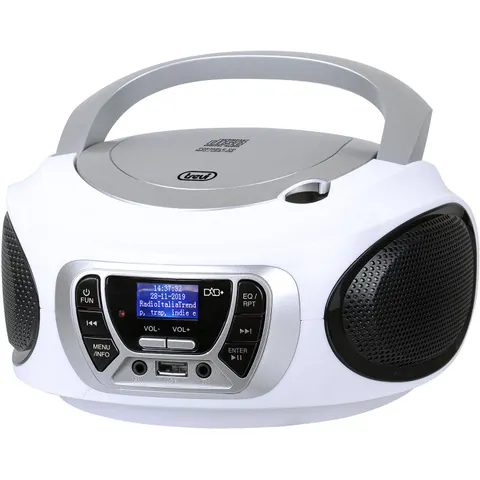 Radio CD Trevi CMP510DAB BIANCO con DAB+ – immagine 3