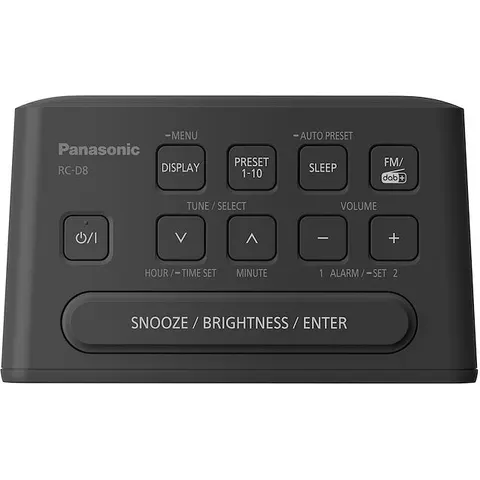 Radio DAB+ Panasonic RC-D8EG-K con display e USB – immagine 2