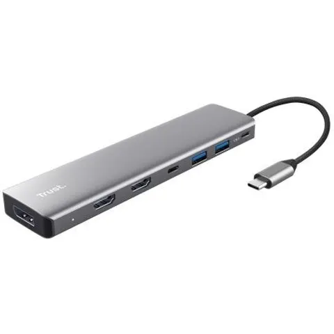 HUB Trust 25661 DALYX USB C Grey – immagine 2