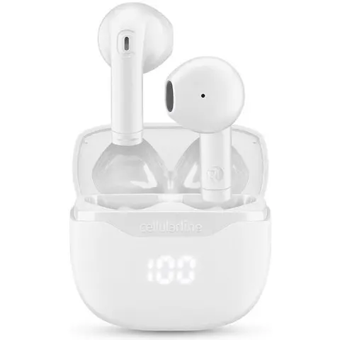 Cellular Line Core Auricolare Bluetooth Tws Bianco-bianco – immagine 2