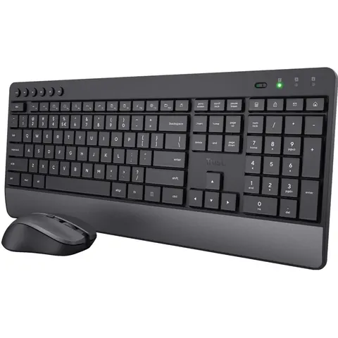 Tastiera e mouse Trust 24530 TREZO Black e Gray – immagine 2