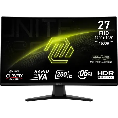 Monitor Msi MAG 274CXF Curvo Black – immagine 3