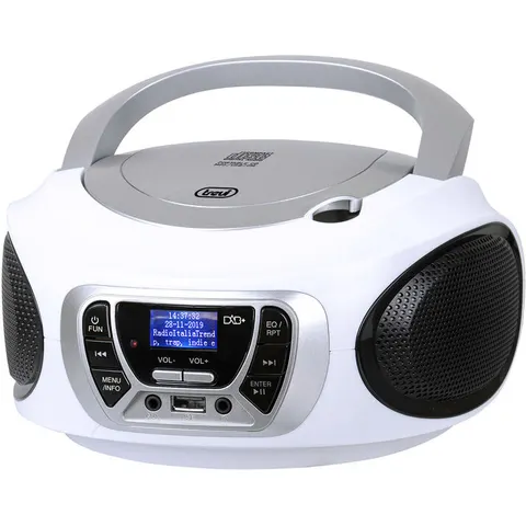 Radio CD Trevi CMP510DAB BIANCO con DAB+ – immagine 2