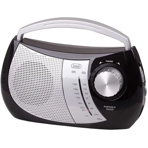 Radio Trevi 0076400 RA 764 Black e Silver – immagine 2