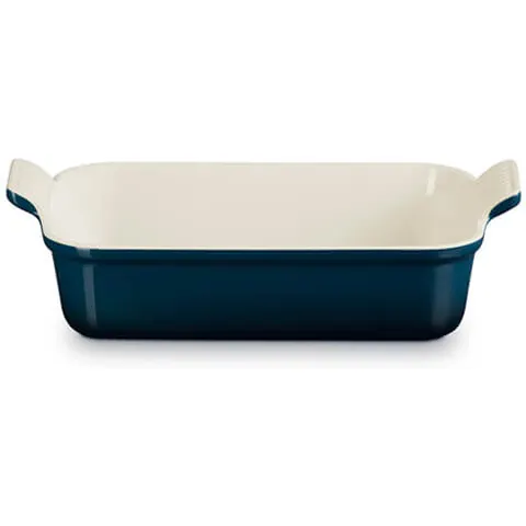 Le Creuset Stoneware Heritage 26cm Rectangular Deep Dish - Nuit – image 2