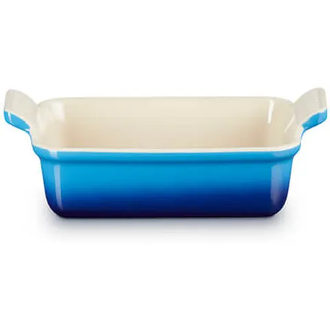 Le Creuset Stoneware Heritage Rectangular Dish Azure 19cm/1.1L – image 2