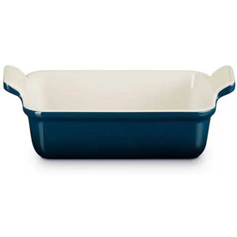 Le Creuset Nuit Stoneware Small 19cm Heritage Rectangular Dish – image 2