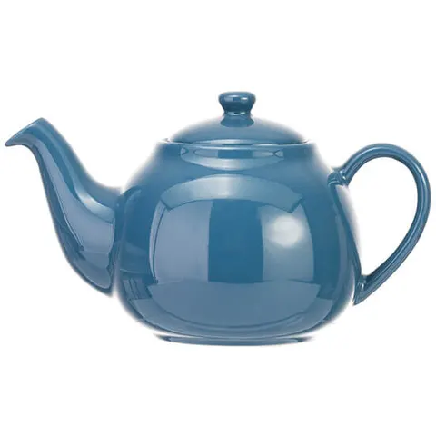 Siip Solid Glaze Dark Blue 6 Cup Teapot – image 2