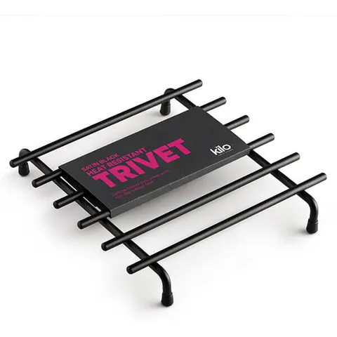 Kilo Medium Black Trivet – image 2