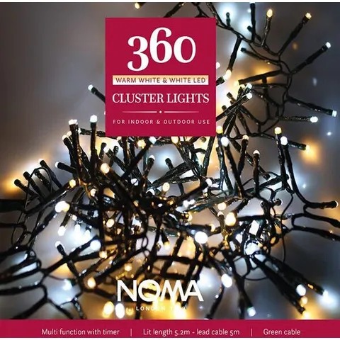 Noma 360 LED White & Warm White Multifunction Cluster Lights – image 2