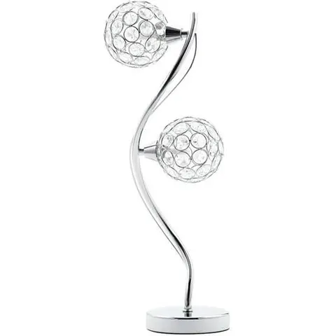 BHS Orianna Chrome Table Lamp – image 2