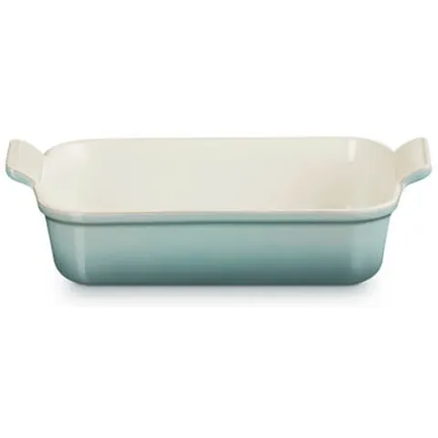 Le Creuset Heritage Stoneware 26cm Rectangular Dish - Sea Salt – image 2