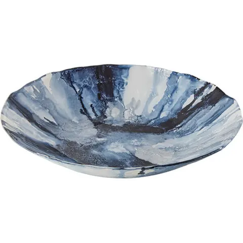 Anton Studios Anton Studio Designs Abstract Blue Bowl – image 2