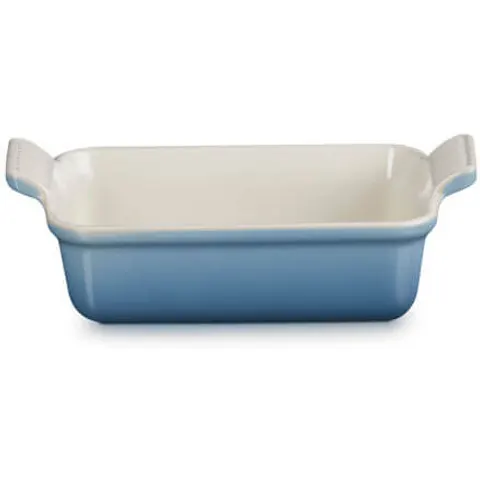 Le Creuset Stoneware Heritage Rectangular Dish Chambray 19cm/1.1L – image 2