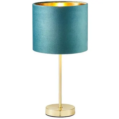 BHS Vera Metal Table Lamp - Teal – image 2