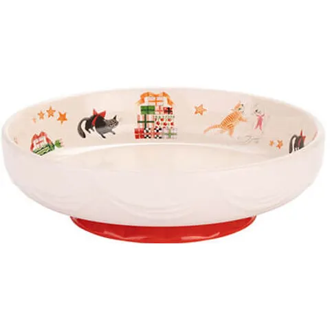 Cath Kidston Nutcracker Footed Serving Bowl – image 1