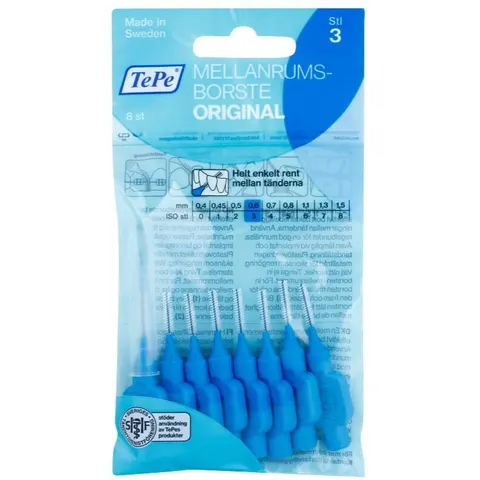 TePe Original interdental brushes 0,6 mm 8 pc – image 3