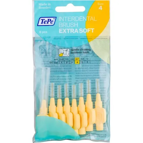 TePe Extra Soft interdental brushes 0,7 mm 8 pc – image 2
