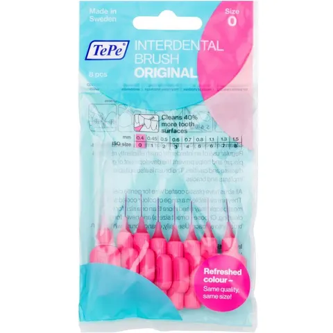 TePe Original interdental brushes 0,4 mm 8 pc – image 2
