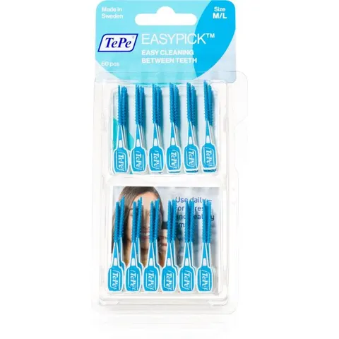 TePe EasyPick M/L interdental toothpicks Blue 60 pc – image 2