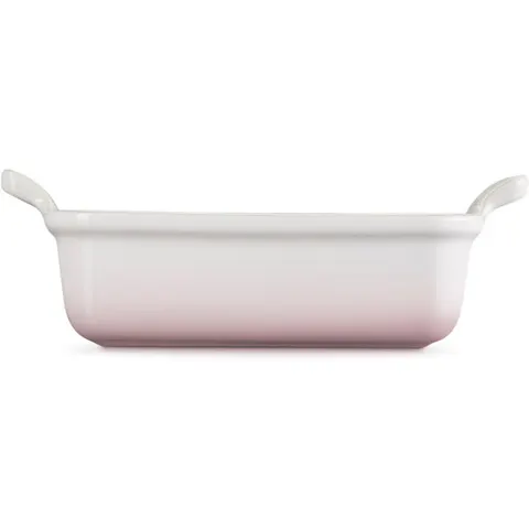 Le Creuset Stoneware Heritage Rectangular Dish Shell Pink 19cm/1.1L – image 3