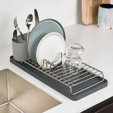 ReBorn Compact Draining Rack - Grey – image 2