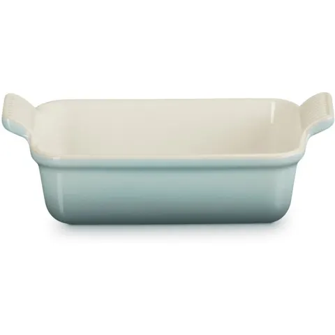 Le Creuset Heritage Stoneware 19cm Rectangular Dish - Sea Salt – image 2