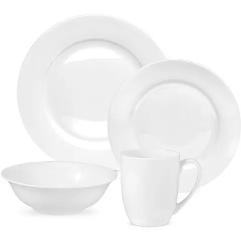 Royal Worcester Serendipity White 16 Piece Dinner Set – image 3