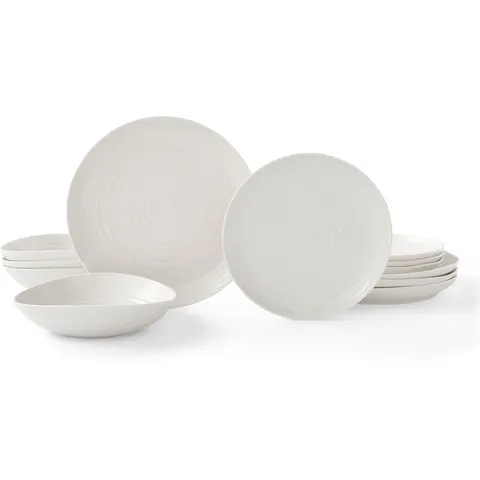 Sophie Conran White 12 Piece Coupe Shape Set – image 2