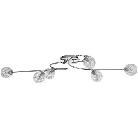 Pagazzi Jaymie 6-Light Chrome Semi-Flush Ceiling Light – image 2